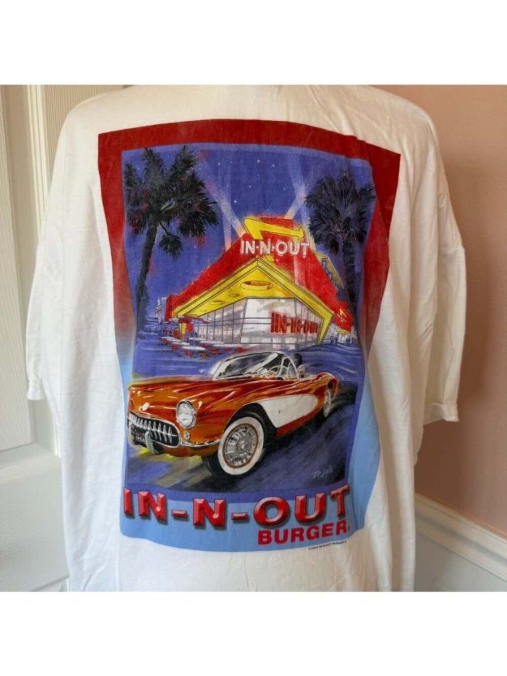 In N Out Graphic Cotton Mens Tee Shirt Size 2XL NWOT